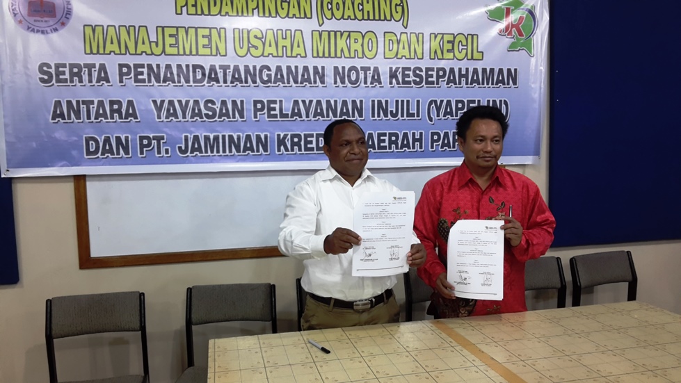 Image for Jamkrida Papua Melakukan Coaching Bagi Pengusaha Yapelin